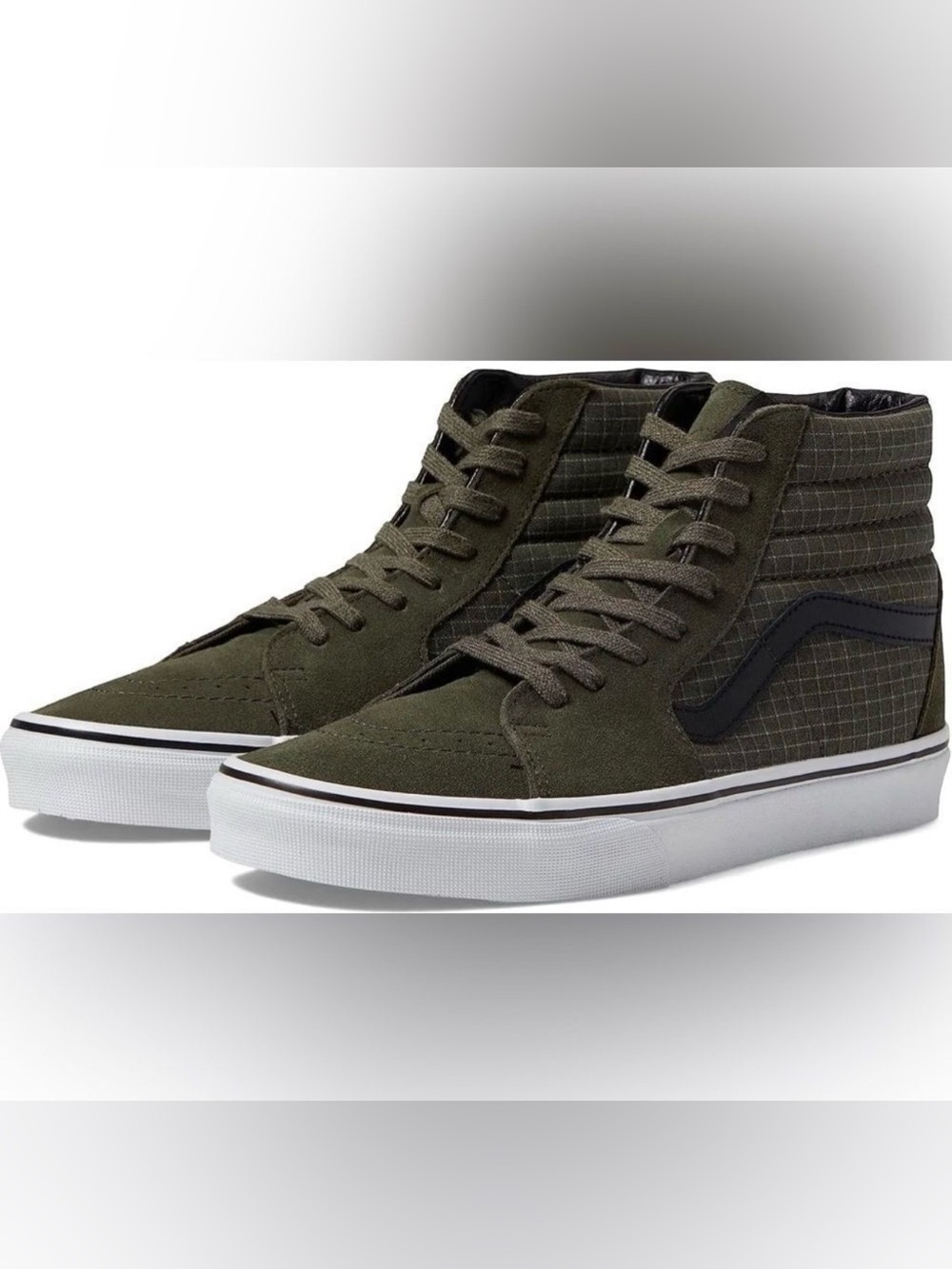 Vans Sk8-Hi Ripstop Canvas Grape Leaf Sneakers